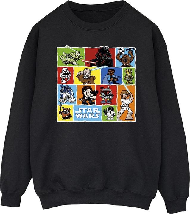 Star Wars Comic Drawing Montage Sweatshirt (M)