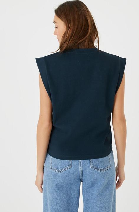 Actual product image La Redoute Collections Sleeveless top with a round neckline (M)