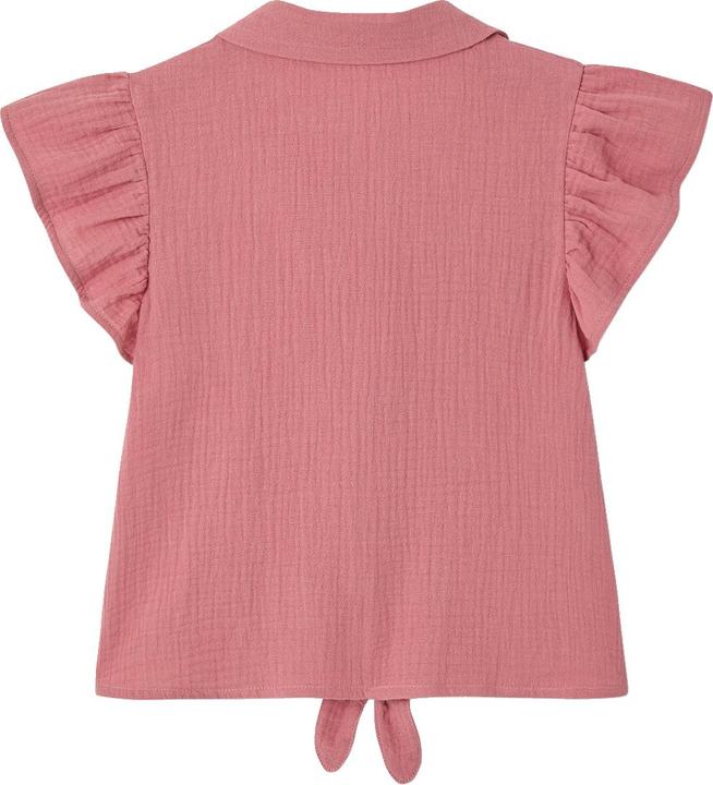 Image du produit Vertbaudet Mädchen Musselinbluse zum Binden (122)