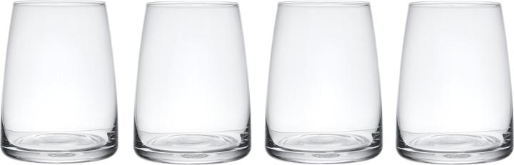 Mikasa Palermo Crystal Verres à vin sans bouchon, set de 4, 350ml (0.35 l, 4 x)