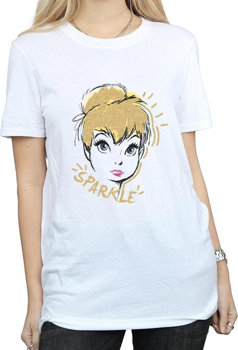 Immagine prodotto Disney Tinkerbell Sparkle Maglietta Ampia Donna (M)