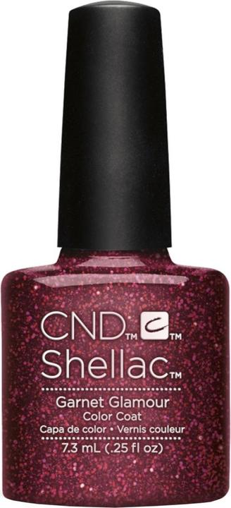 Image du produit CND Shellac - Couche de couleur Garnet Glamour (Garnet Glamour, Vernis semi-permanent)