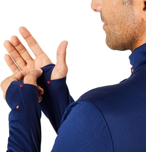 Immagine prodotto ASICS Performance Asics Road Winter 1/2 Zip Langarmshirt Blu Expanse Herren (M)