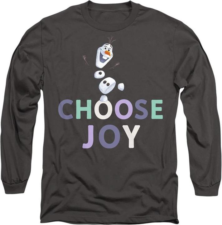 Immagine prodotto Disney Frozen Choose Joy Maglietta Olaf Adulto Unisex (M)