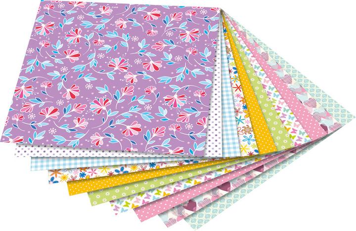 Actual product image Folia Leaflets Springtime (80 g/m², 50 x)