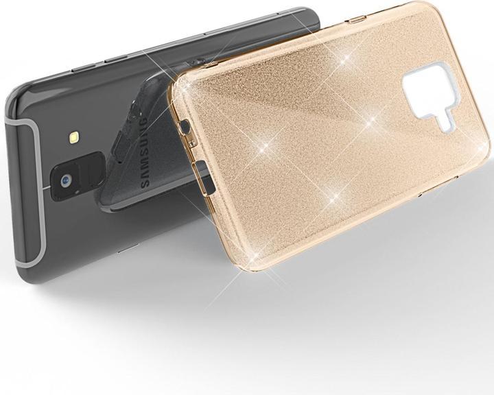 Actual product image Nalia Glitter mobile phone case (Samsung Galaxy A6)