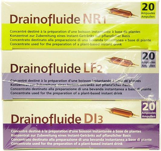 Produktbild Drainofluid Drainofluide Ampullen Trio Niere-Leber-Darm (3 Stück, Flüssigkeit, 1095 g)