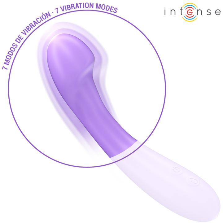 Produktbild Intense Becky Vibrator 19 cm Heizbar 7 Vibrationen Lila
