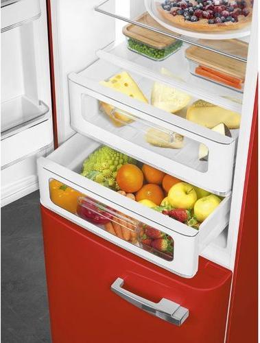Actual product image Smeg Fridge-freezer FAB32LRD5 Red, Left (331 l)