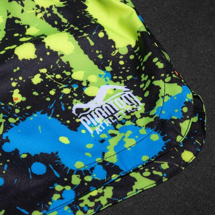 Image du produit Phantom Athletics Short de combat FUSION Splatter /Neon (L)