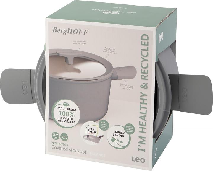 Produktbild BergHoff Kochtopf Balance 24 x 14, 24 cm (24 cm, Kochtopf, Aluminium)