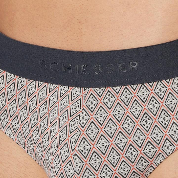 Produktbild Schiesser 3er Pack 95/5 Organic Cotton Rio Slip / Unterhose (5, M, 3er Pack)