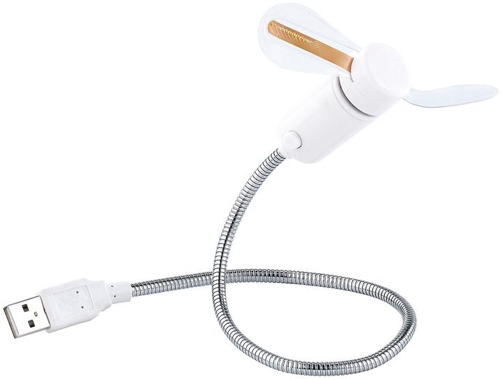 Image du produit Pearl Ventilateur USB avec 8 défilés programmables