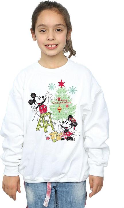 Image du produit Disney - Sweat MICKEY AND MINNIE CHRISTMAS TREE - Fille (140, 146)