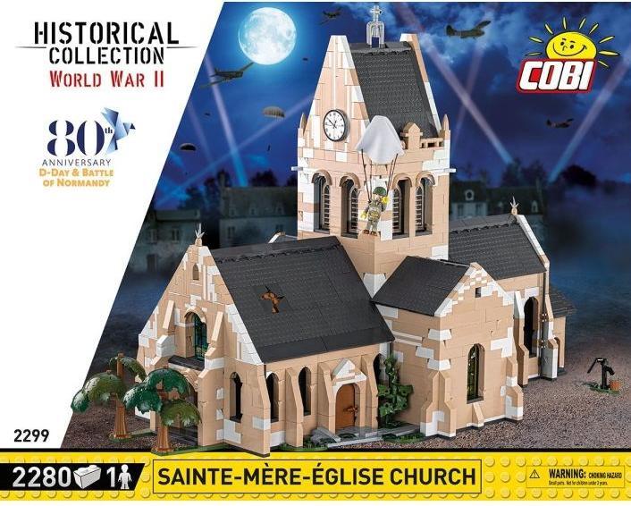 Actual product image Cobi Church Sainte-M?re-Eglise