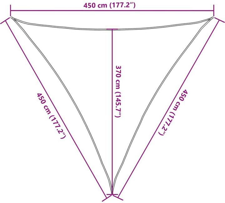 Actual product image VidaXL Wendy (450 x 450 x 450 cm)