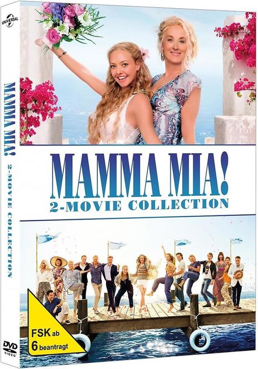 Image du produit Coffret Mamma Mia ! 2-movie Franchise (DVD, 2018, Allemand)