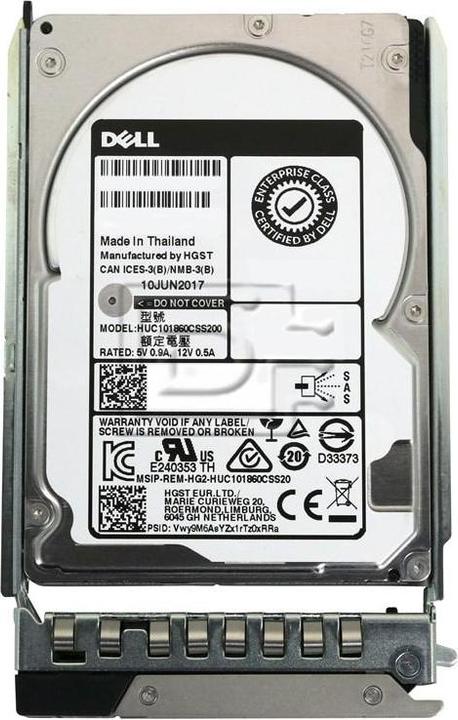 Immagine prodotto Dell HD 300GB, SAS 12Gbps 15krpm (0.30 TB, 2.5")