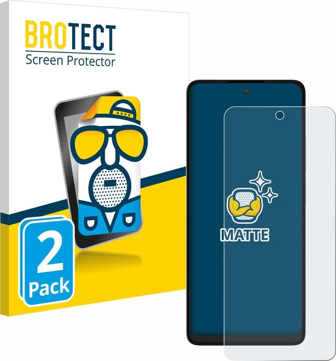 Actual product image BROTECT Anti-glare screen protector matt (2 Piece, TCL 40 NxtPaper)