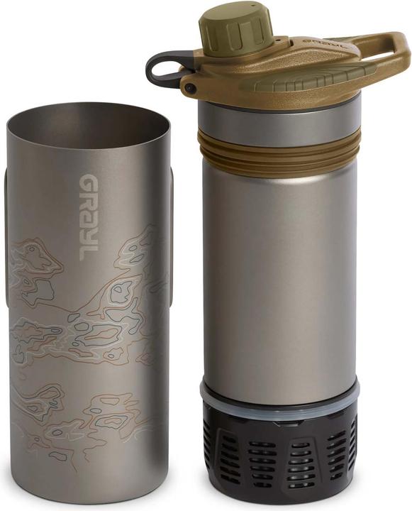 Actual product image Grayl GeoPress Purifier Titanium
