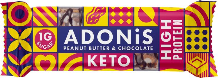 Produktbild Erdnussbutter & Kakao Keto hohe Proteinriegel (Schokolade, Kakao, Erdnuss, 1 Stk., 45 g)