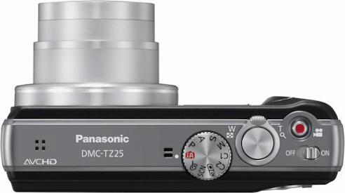 Produktbild Panasonic Lumix TZ25, 14MP, 16xZoom, 3D, GPS, FullHD, Black (1/2,3'')