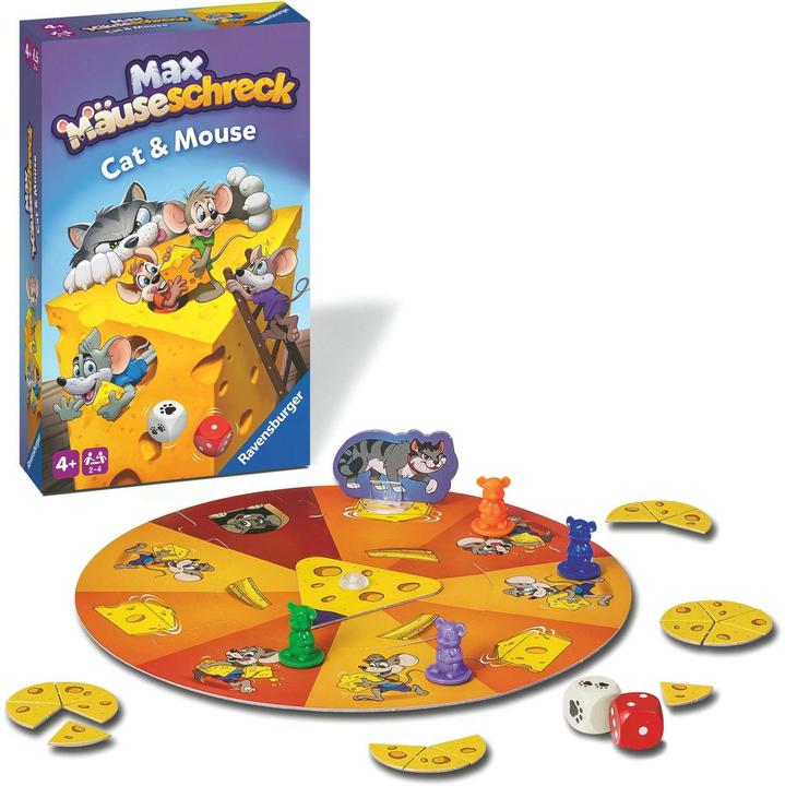 Produktbild Ravensburger Max Mäuseschreck (Deutsch, Französisch, Italienisch)