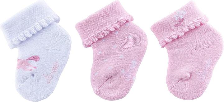 Produktbild Sterntaler Baby Söckchen 3er Pack Einhorn (3er Pack, 17 - 18)