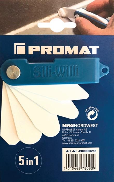Actual product image Promat Silicone spatula 5 in 1 (1.50 cm)