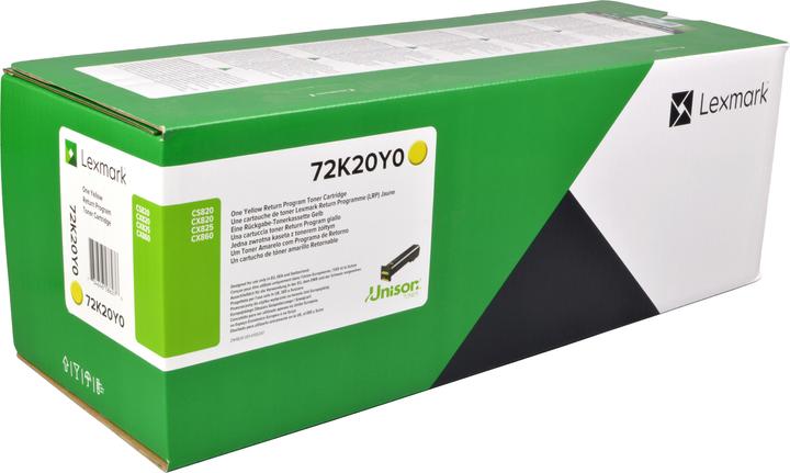 Productafbeelding Lexmark 72k20y0 (Y)