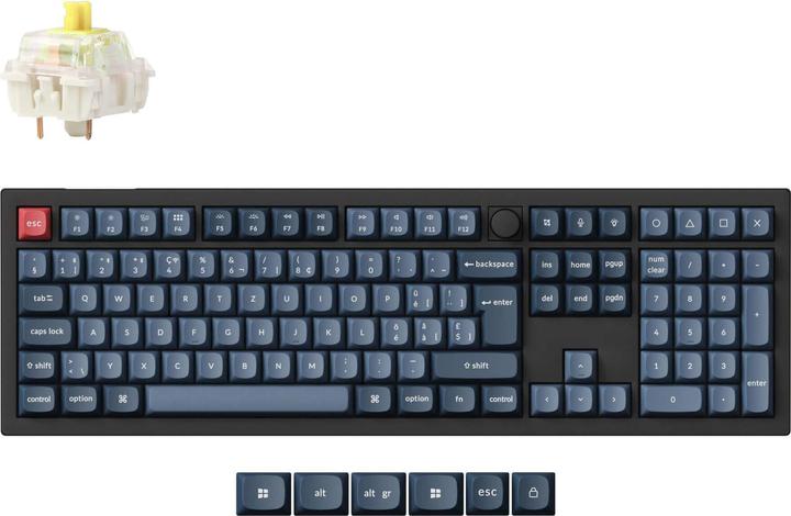 Immagine prodotto Keychron V6 Max (CH, Senza fili, Cablato)