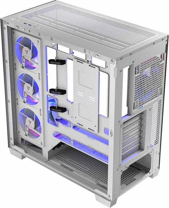 Image du produit Modecom Computergehäuse VOLCANO STELLAR ARGB MIDI 5F (ATX, mATX, Mini-ITX)