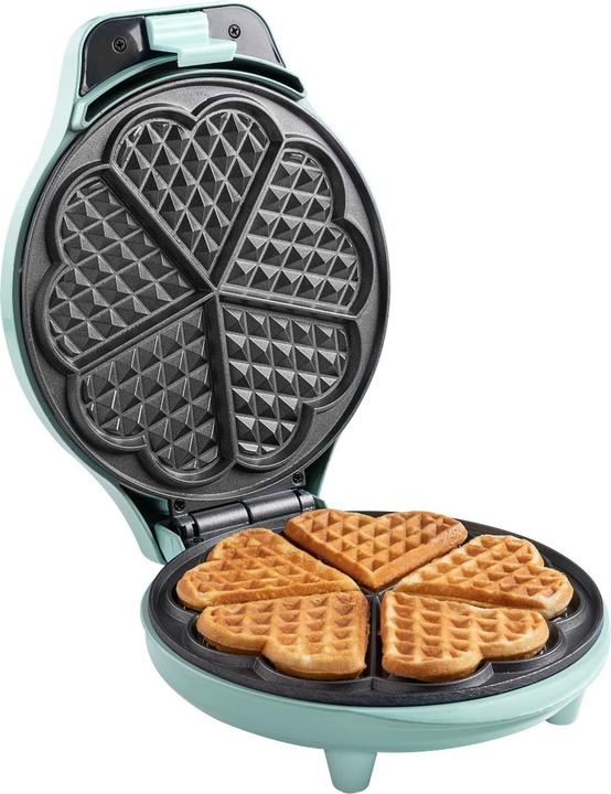 Actual product image Bestron ASW217M Waffle maker 5 waffle(s) mint color