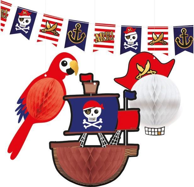 Actual product image Grabo Decoration set pirate 1 pennant chain 4m