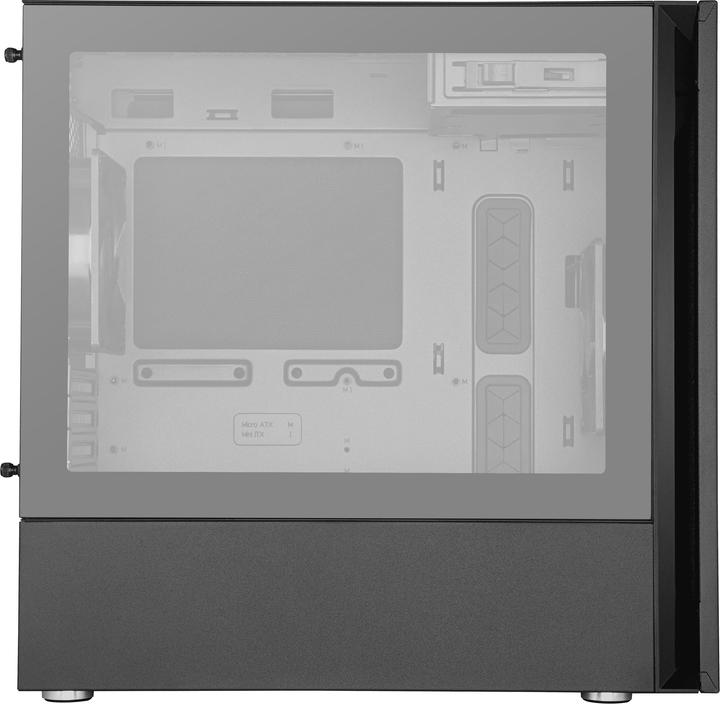 Actual product image Cooler Master PC case Silencio S400 TG (mATX, Mini-ITX)