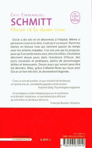 Image du produit Oscar et la dame rose (Français, Eric-Emmanuel Schmitt, 2021)