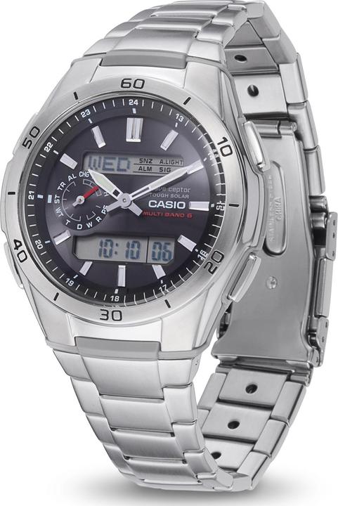Casio Wva-M650d-1aer (Analoguhr, Funkuhr, 43.50 mm)