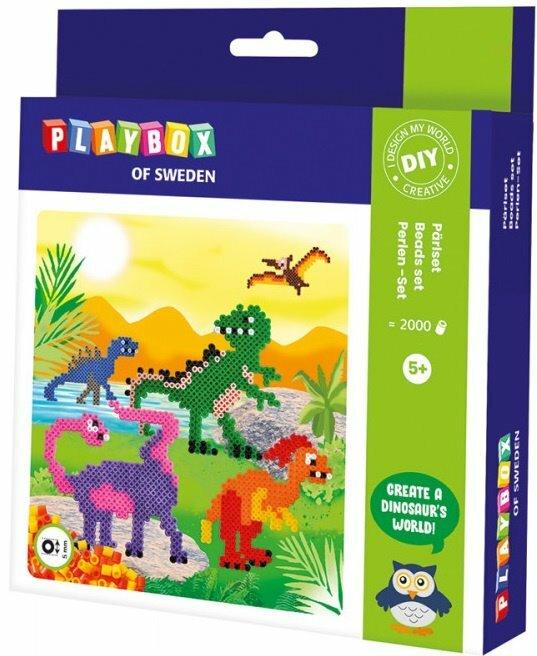 Playbox Ironing beads set dinosaur