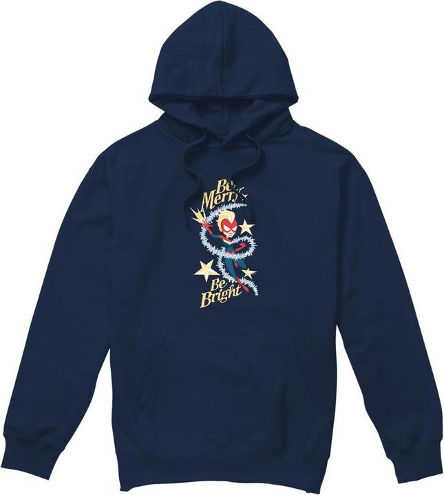 Captain Marvel Be Merry Be Bright Kapuzenpullover