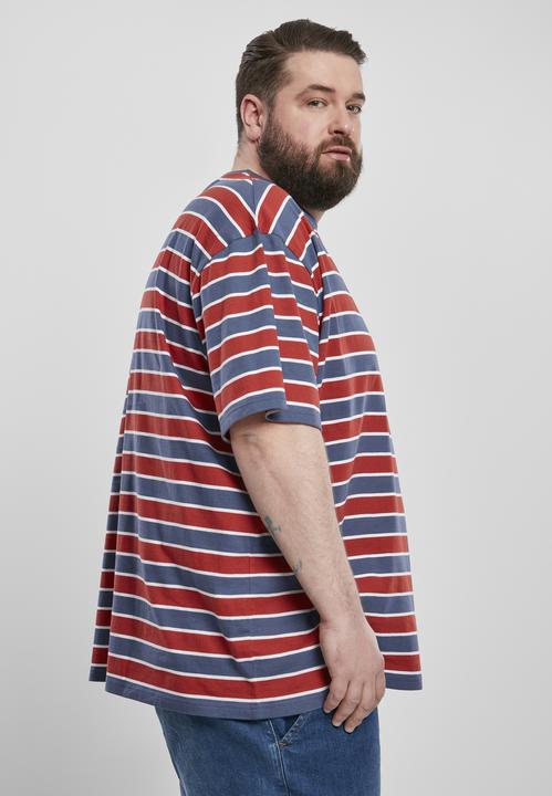 Immagine prodotto Urban Classics Tee a righe da tavola oversize tinta in filo (M)
