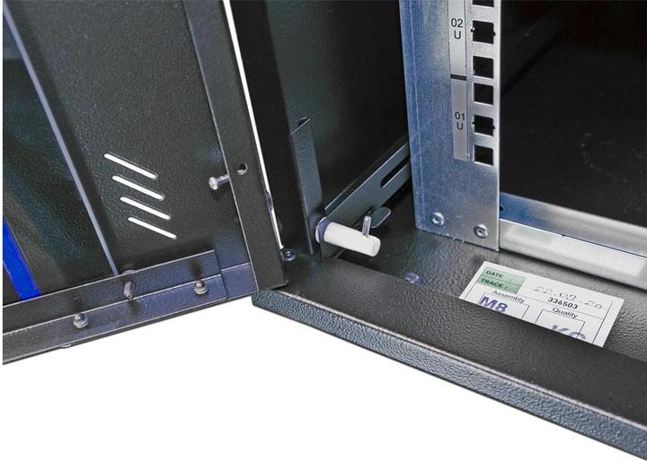 Actual product image Wirewin Wall cabinet 600X600X4U Pro 2nd Gen 19 / 4U / Black (4 RU, 19 inch rack)
