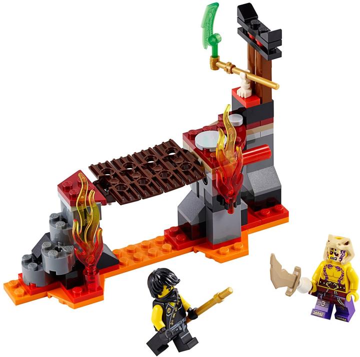 Produktbild LEGO Ninjago Lava-Fälle (70753, LEGO Ninjago)