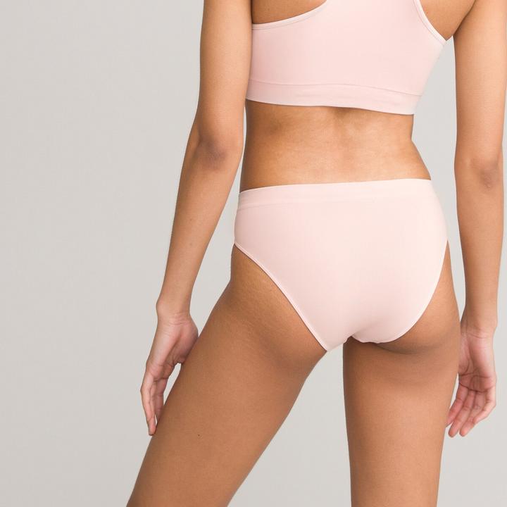 Image du produit La Redoute Collections Maxi slip sans couture Milky (L, Une unité par pack)