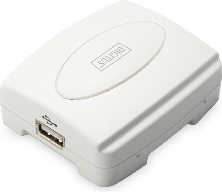 Digitus USB Printer Server 1-Port 1x RJ45 1x USB A USB 2.0 For all common O/S
