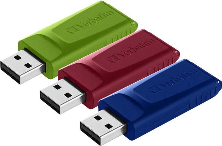 Actual product image Verbatim Slider (pack of 3) (16 GB, USB-A, USB 2.0)