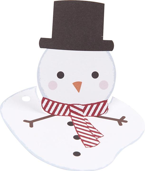 Immagine prodotto Creativ Company Pupazzo di neve (Decorazioni da regalo, 10 x)