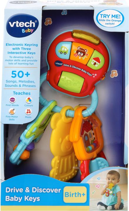 Actual product image VTech Drive and Discover Baby Keys (English)