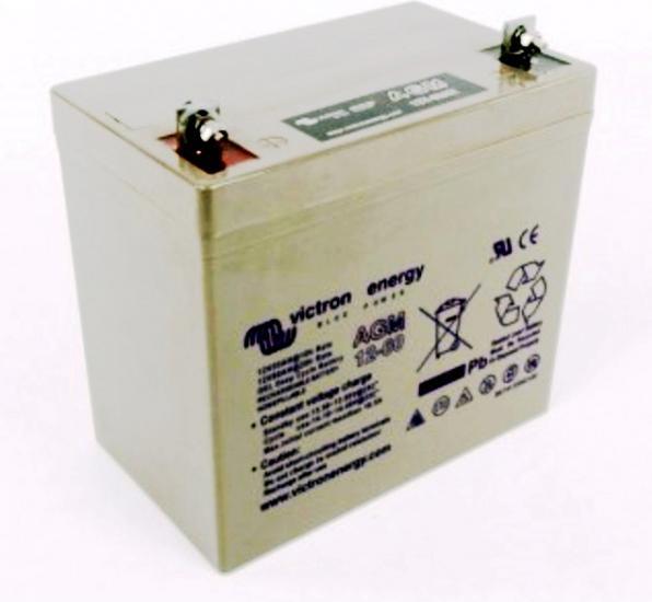 Image du produit Victron Energy Batterie 12V/60Ah GEL Deep Cycle (12 V, 60 Ah)