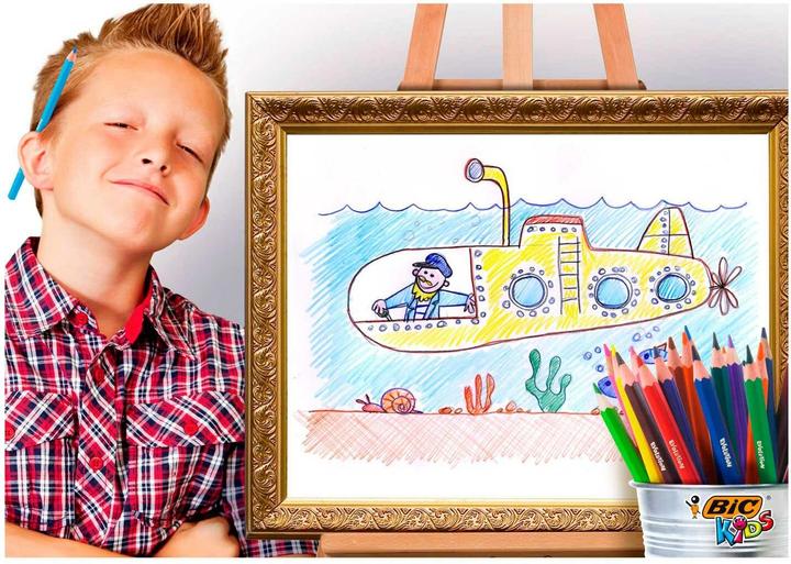 Immagine prodotto Bic Matite colorate Ecolution Evolution per bambini (Multicolore, 36 x)