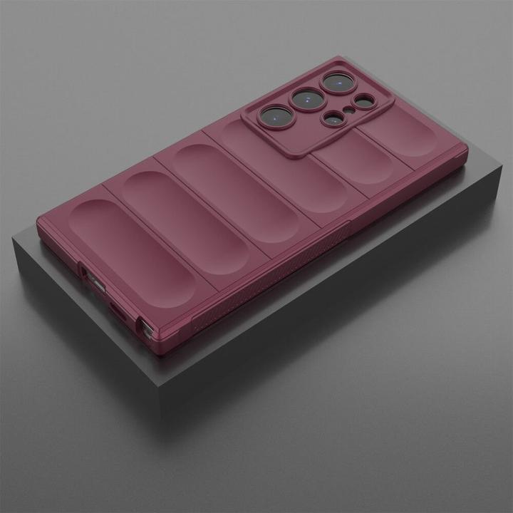 Immagine prodotto Cover-Discount Cover protettiva rugged rosso vino (Samsung Galaxy S24 Ultra)